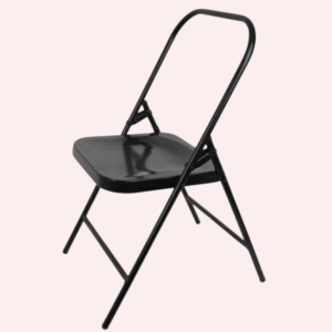 The-Yogis-Iyengar-Yoga-Chair-Black-Colour-Plain-Surface