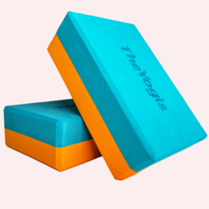 The-Yogis-Iyengar-Eva-Foam-Yoga-Blocks-Brick-Eco-friendly-Pack-Of-2-Teal-Blue-Orange-Color