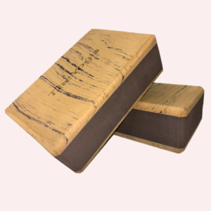 The-Yogis-Iyengar-Eva-Foam-Yoga-Blocks-Brick-Eco-friendly-Pack-Of-2-Brown-Wooden-Look-Color