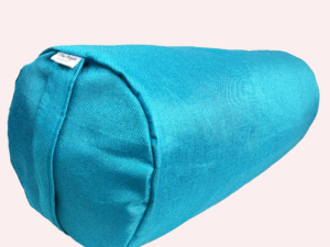 The-Yogis-Iyengar-Yoga-Bolster-Blue-Teal-Cotton-Zute-Fabric