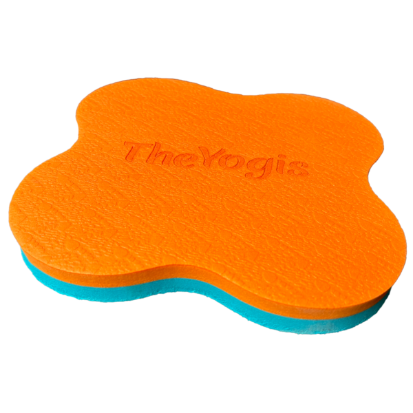 the-Yogis-Knee-elbow-cushion-pad-20mm-orange-aqua-blue