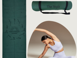 The-Yogis-Yoga-Mat-Tpe-color-Bottle-Green-6mm- premium