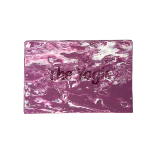 The-Yogis-YogaBricks-block-eva-foam-9x6x3inch-20mm-Marble-Purple-white-d